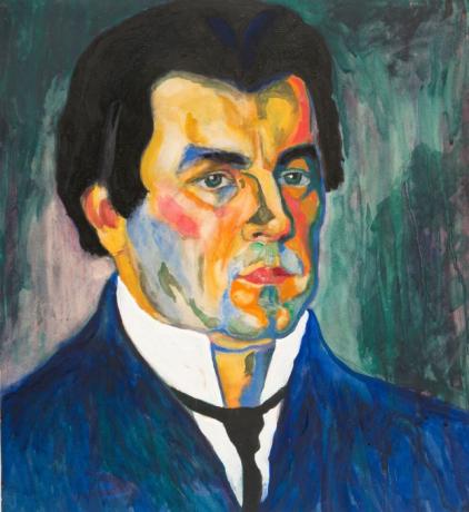 kazimir malevich önarckép