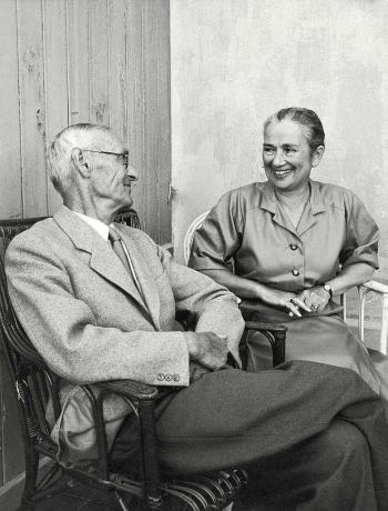 Hermann Hesse és felesége