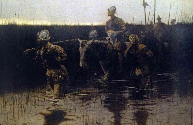 De Soto Amerikában, Frederic Remington