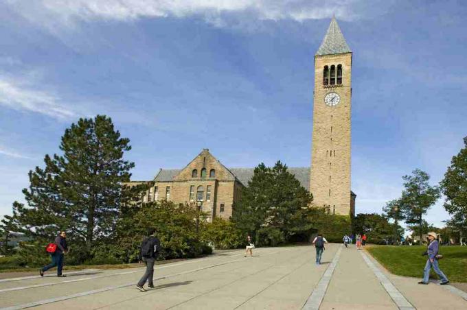 McGraw torony és harangjáték, Cornell Egyetem campus, Ithaca, New York
