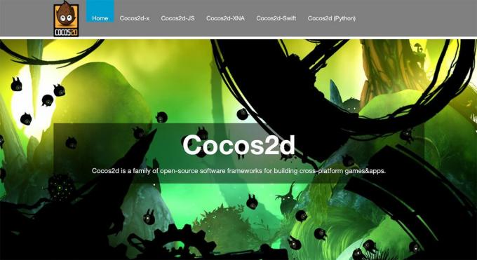 Cocos2D weboldal