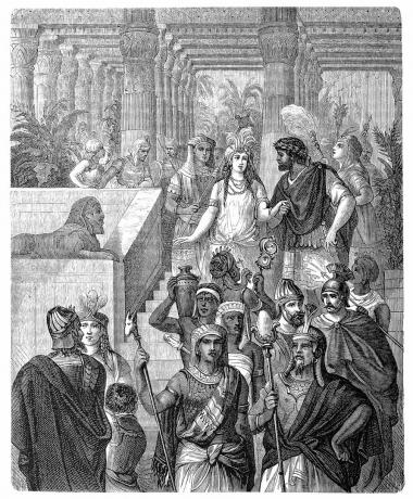 VII. Kleopátra filozófus, Kleopátra néven ismert, az ókori Egyiptom utolsó fáraója Mark Antony-val a Kr. E. Században