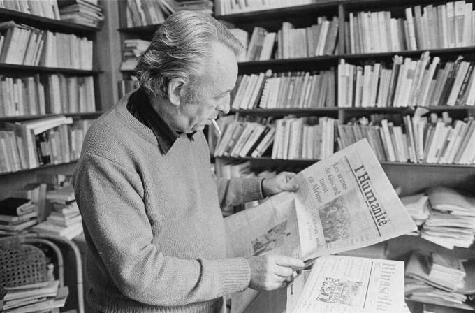 Filozófus Louis Althusser Reading