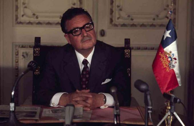 Salvador Allende, 1971