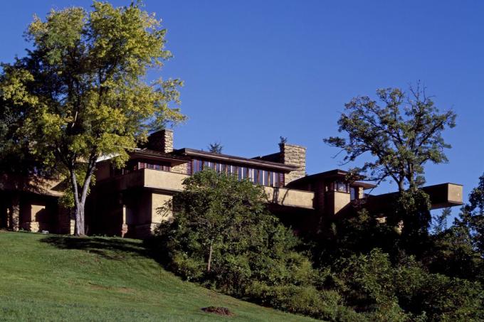 Taliesin, Frank Lloyd Wright nyári otthona Spring Green-ben, Wisconsin