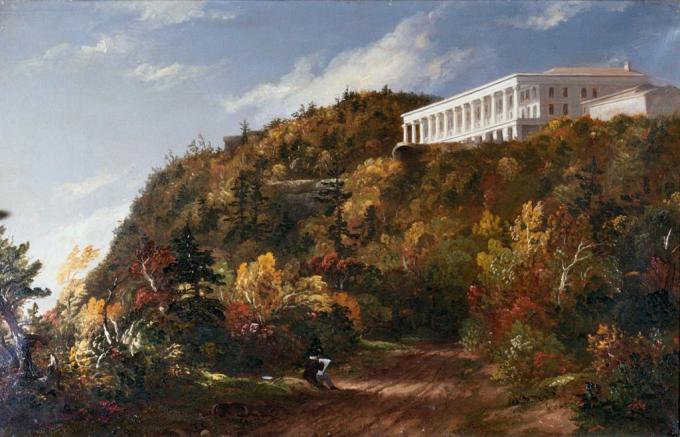 Thomas Cole Catskill Mountain House készítette