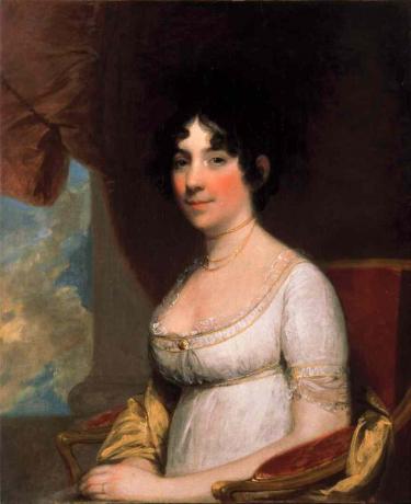 Gilbert Stuart – Dolley Dandridge Payne Todd Madison, 1804