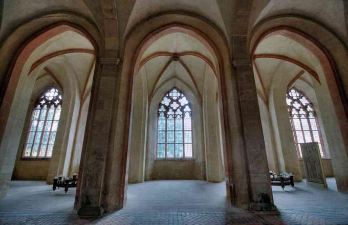 A Kloster Eberbach (Eberbach-apátság) hajója, Eltville am Rhein-ben