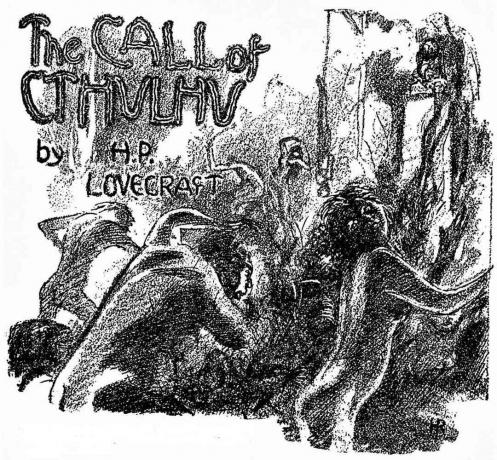 H. Cthulhu hívása O. Lovecraft borító At