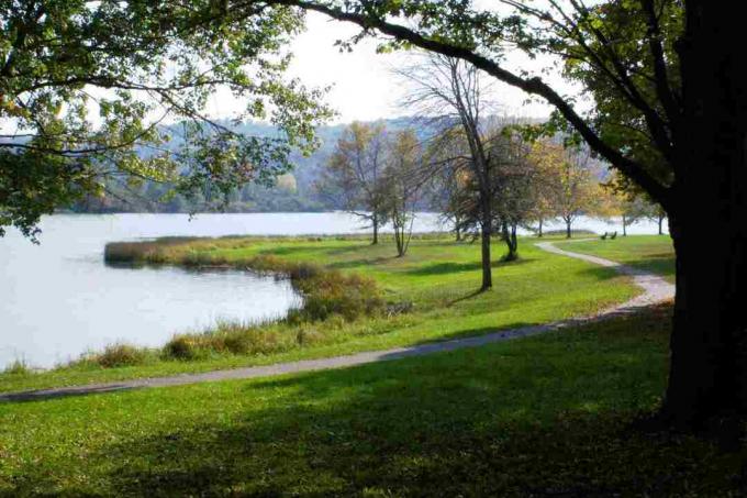 Lackawanna Lake, 6 mérföldre a Keystone College Campustól