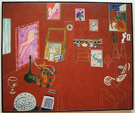 A Vörös Stúdió - Henri Matisse