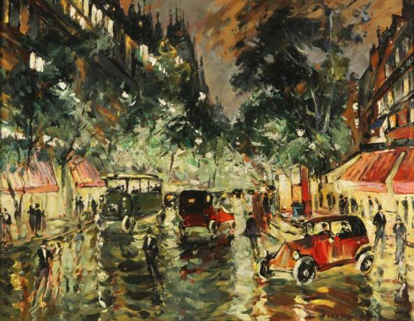 Esős ​​éjszaka Párizsban, 1930-as évek