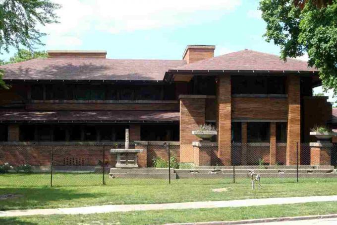 A préri stílus, Darwin D. Martin Lakás: Frank Lloyd Wright, Buffalo