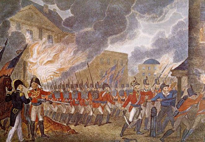 Washington égése, 1814