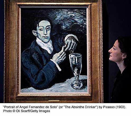 "Az abszint-ivó" - Picasso