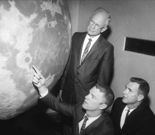 Apollo űrhajósok a Griffith Obszervatóriumban