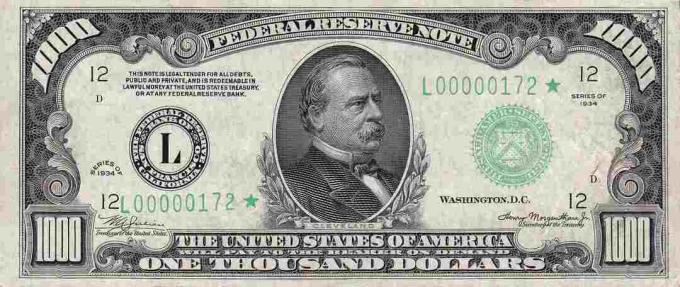 1000 dollár Bill