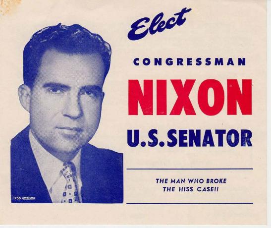 Richard Nixon szenátusának kampány posztere