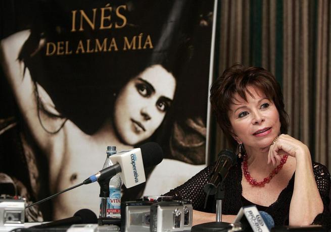 Isabel Allende bemutatja könyvét 