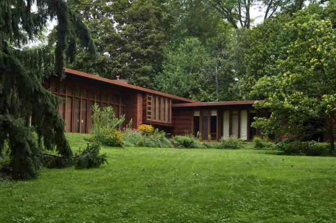 Usonian stílusú Herbert Jacobs ház Madisonban, Wisconsin