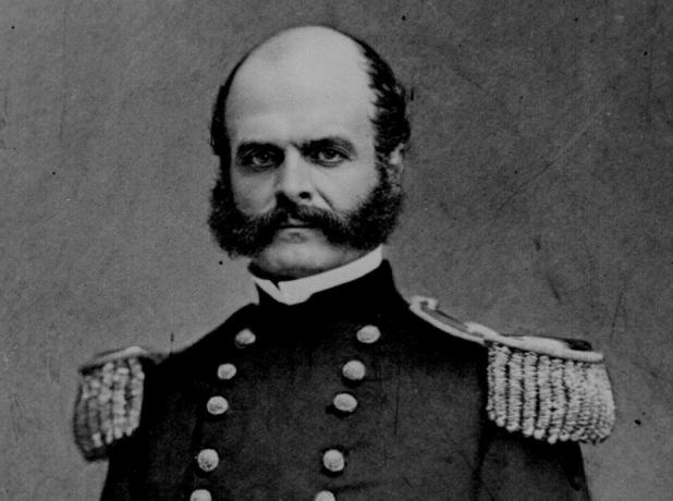 Ambrose Burnside arcképe